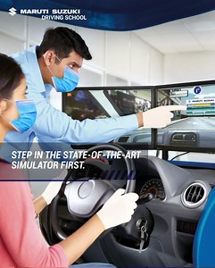 1K views · 30 reactions | At #MarutiSuzukiDrivingSchool, it’s okay to...