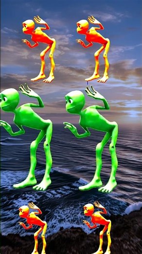dame tu cositalalien dance funny alien#comedy#colordance#crazzyalienz#funny