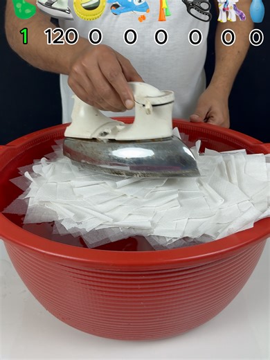 How Many Tissue Papers Can Float? Experiment Challenge