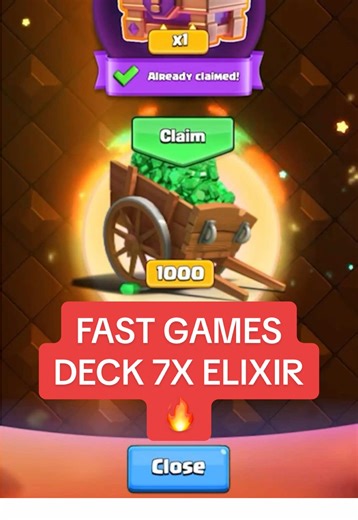Unlock Fast Wins with the 7x Elixir Deck in Clash Royale