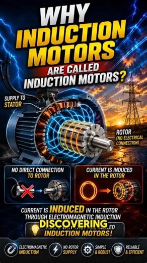 Why Induction Motors Are Called Induction Motors?