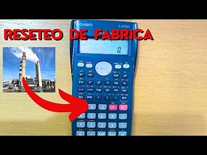 Como formatear una calculadora cientifica - Como Resetear de fabrica la calculadora casio fx-350ms