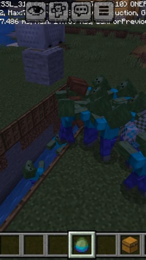 zombie exp farm in Minecraft no spawner