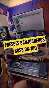 BOSS GX-100 Sanjuanero Presets #guitar #diegogranda #multieffectspedals #bossgx100 #PRESETS
