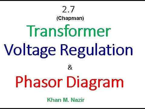(E)EM Ex 2.5 || Transformer Voltage Regulation || Phasor Diagram |(Electrical Machines)
