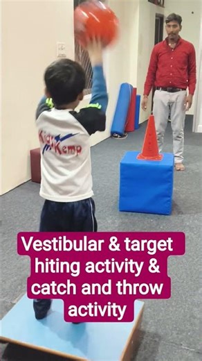 vestibular and proprioception activity #target #ytshorts #physicaltherapybiz #occupationaltherapy