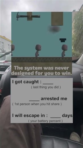 The System Doesn’t Want You To Win