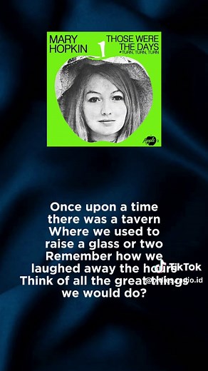 Mary Hopkin - Those Were The Days