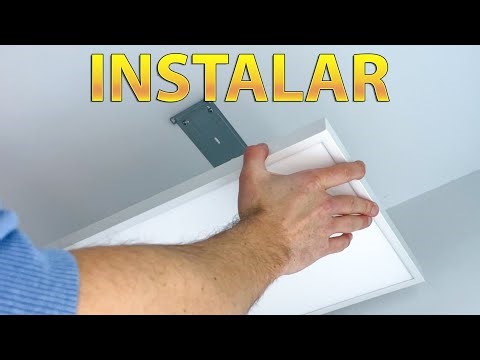 Como Instalar un PANEL LED Gdansk de Leroy Merlín