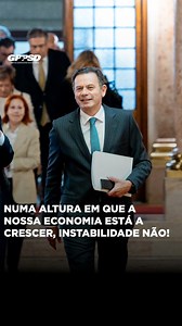198 reactions · 64 comments |  Numa altura em que a nossa Economia está a crescer, instabilidade não! #portugal #politica #parlamento #psd #gppsd #XVIILegislatura | Grupo Parlamentar do PSD | Facebook