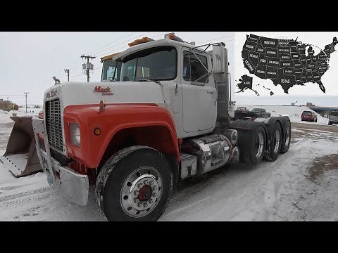 Flying Across The Country To Check Out A 1989 R Model Mack! Will It Make The Drive Home?
