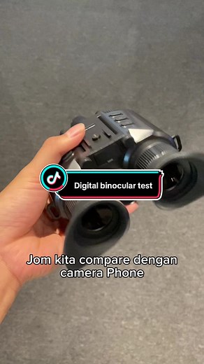 Perbezaan Kamera Telefon dan Digital Binocular dalam Gelap