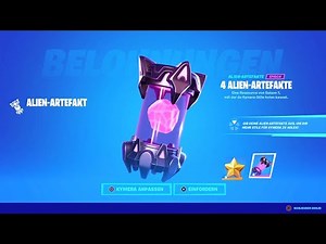 Alien Artefakte Woche 11 | Fortnite Sammle Alien-Artefakte auf Auftrag Kymera Skin Deutsch INFO