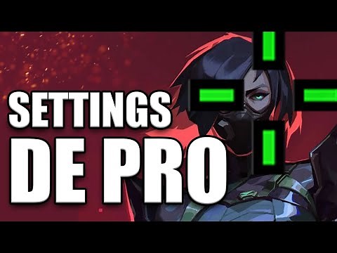 RETICULE/LATENCE/FPS SUR VALORANT (REGLAGES POUR L'ESPORT, MEILLEURS SETTINGS)