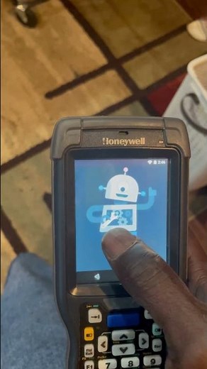 How to reset a￼Honeywell CK75 Scanner