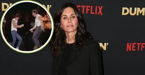 Courteney Cox Recreates Her Dance From Bruce Springsteen's 'Dancing In The Dark'