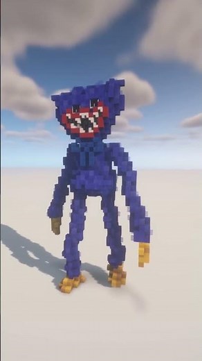 Design "Huggy Wuggy" in 10 Min / 1 Hour / 10 Hour #Shorts