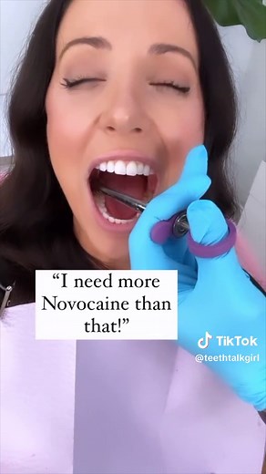 7 reasons you can’t get numb at the dentist: 🦷 the red hair gene 🦷 pH Imbalance 🦷 infection 🦷 trauma or surgery that affected the nerve 🦷 some medications (esp recreational drugs) 🦷 patient anxiety 🦷 poor injection technique *plz note: novocaine is NO LONGER used at the dentist. since the 1950s we’ve been using different local anesthetics (such as lidocaine)! but for some reason the word novocaine is still being tossed around in convo even though it’s not actually novocaine lol! For more 