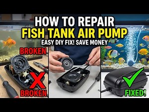 How to Repair Aquarium Air Pump: Fix Noisy or Weak Airflow (Easy DIY).