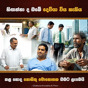 1.9M views · 56K reactions | " හිඟන්නාගේ කතාව " AI Short Video  28 වෙනි AI Short Video එක  Google Veo , Gemini කියන Tools ටික පාවිච්චි කරලා තියනවා ❤ #aifilm #AI #srilanka #aisrilanka | Chathura Anuradha Subasinghe | Facebook