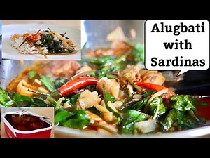 ALUGBATI RECIPE | MALABAR SPINACH [ ALUGBATI with SARDINES ] Pagkaing PINOY
