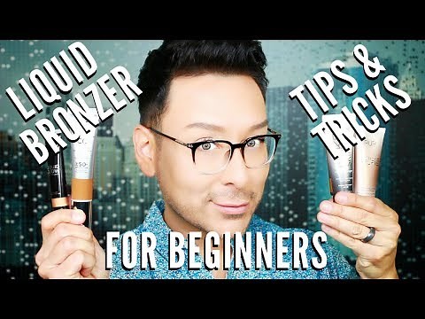 HOW TO APPLY LIQUID BRONZER for BEGINNERS | mathias4makeup