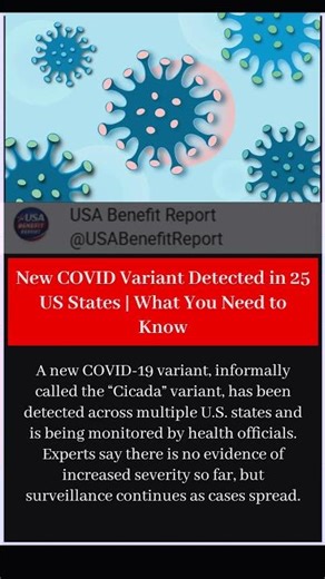 New COVID Variant Detected in 25 US States What You Need to Know #breakingnews