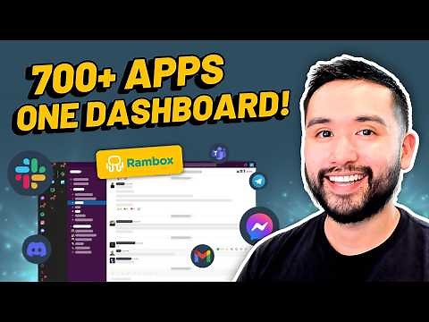 Rambox Review: The Workspace Organizer That Helps You Manage Gmail, WhatsApp, Facebook, & iCloud!