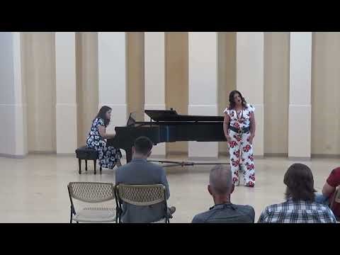 Rebecca Pearce sings Do Not Go My Love by Richard Hageman at Opera Idaho's Art Song Recital