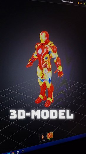 TechyGamer  on Instagram: "Make 3D model easy  #ai #3dmodeling #3d #blender #design #code #coding #ironman #3dart #website #html #tricks #tips #aitools #challenge"