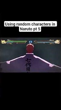 using random characters in Naruto pt5