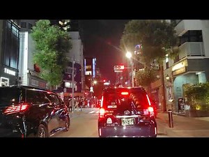 TOKYODrive 夜の東京ドライブ 港区金杉橋南～環状三号線～六本木通り～渋谷～三軒茶屋～246号線～世田谷区駒沢 Tokyo driving footage