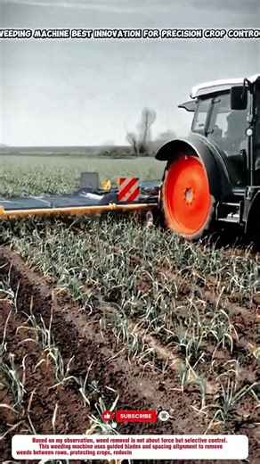 Weeding Machine Best Innovation for Precision Crop Control