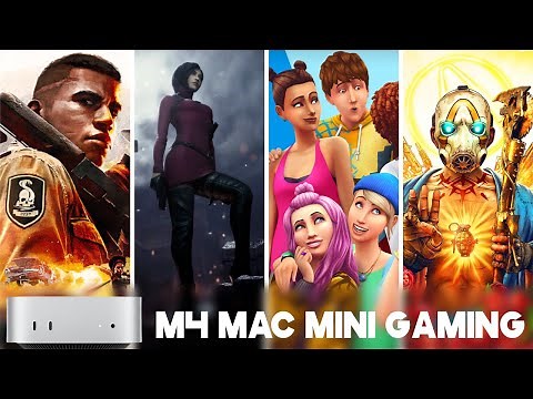 10 AAA Mac Native Games on the M4 Mac Mini! The Perfect Little Gaming Machine!