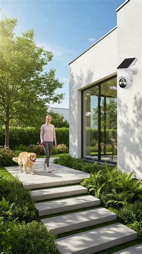 Wireless Solar Security Camera for Outdoor, Battery-Powered WiFi Surveillance, Human Detection, Color Night Vision, 2.4g WiFi, Live View & Cloud Storage, Weatherproof Surveillance Cameras #iphone #ringdoorbell #homegadgets #hometech #smartcamera #ringdoorbellcamera #cameralens #solarcharger #dslr #batterypoweredwasher