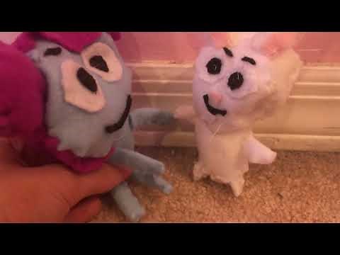 Pibby Hugs Bun Bun (Learning with Pibby Plush)