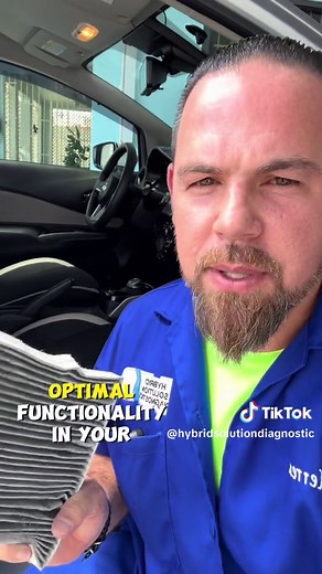 Nissan Note Epower AC Cabin Filter Replacement Guide