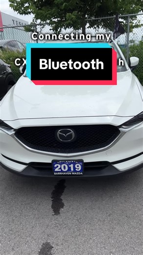 How to connect phone to Mazda CX-5 with Bluetooth. This is a 2019, but other Mazdas are similar.
