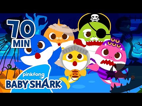 Halloween Monsters, Go Away! | +Compilation | Halloween Songs | Baby Shark Official