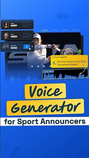 Sports Announcer Voice Generator