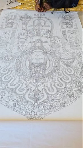 Here is the highlights of my recent Chennakeshava swami work as you all wished to see the making video😍😍 This is the Dashavatara section from the art work which is creating a aura of vishnu avatara in the prabhavali which is being used to make a sculpture 😇😇😇😇 All your love and encouragement made me to post this video, let me know the first thought came to your mind while watching this highlights 🥰🥰🥰 If want me to post more videos, let me know. Or if you think i need to add principles a