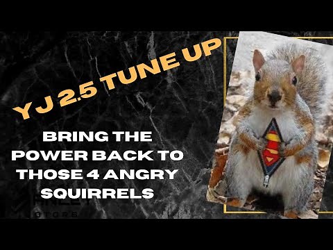 Tune-up your 2.5L ! #jeep #wrangler #yj gets some attention