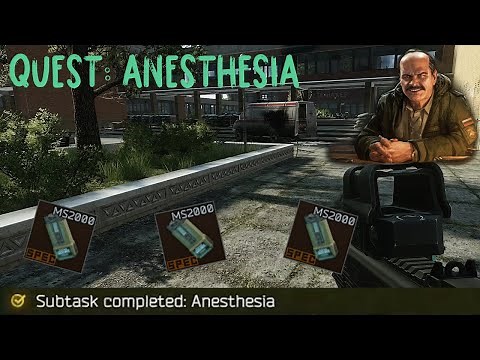 QUEST: ANESTHESIA | ESCAPE FROM TARKOV | PRAPOR TASK