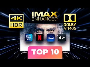 Les 10 MEILLEURS films & séries en DOLBY ATMOS, 4K HDR et IMAX ENHANCED dispo en streaming !