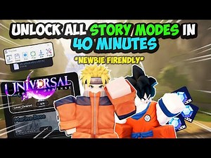 AFK Farm To Unlock All Story Mode In Universal Tower Defense! (NEWBIE FRIENDLY)