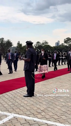 President Museveni's Arrival at State of The Nation Address