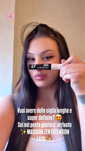 ✨MASCARA ZEN EXTENSION LASH✨ LINK IN BIO.🥰💖#farmasi #makeup #virale #perte
