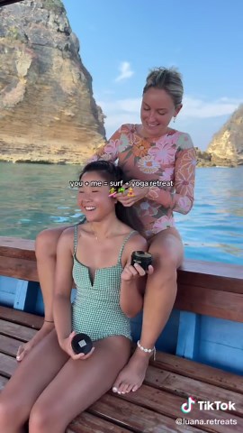 The most magical week with the most magical women in special corners of the earth 💖 if you want early access to upcoming retreats, send us a DM or email us at luanaretreats@gmail.com #surfretreat #yogaretreat #luanaretreats #womensretreat2026