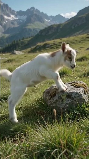Cute Little Goat’s Funny Adventure 🐐😂 | Kids Animal Story | Fun Cartoon Animation