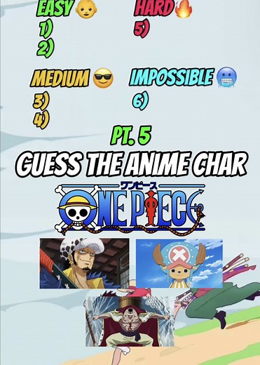 Guess the One Piece Character Challenge